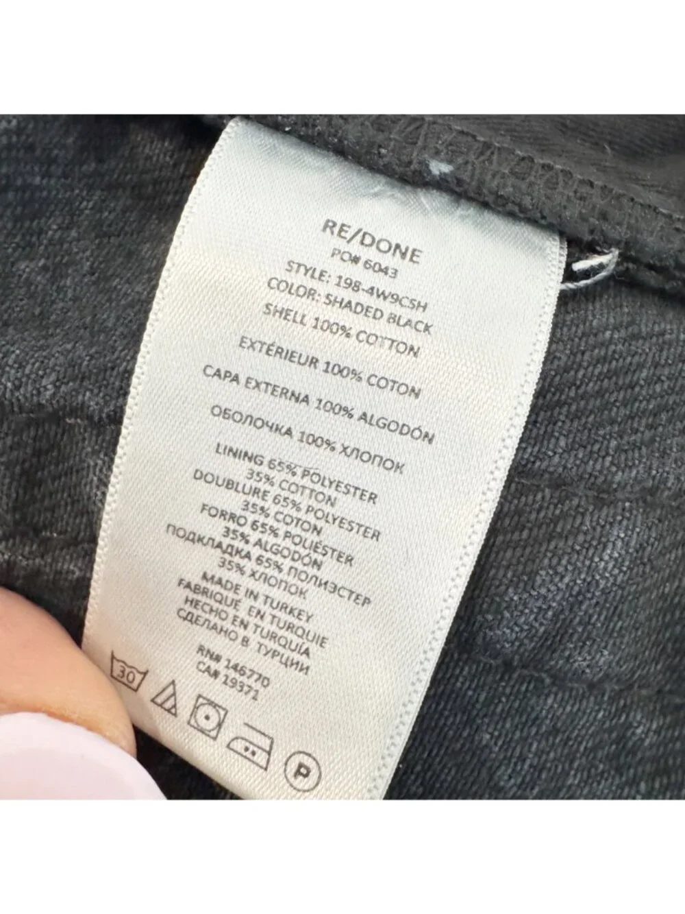 NWT Re/Done Denim 90s Comfy Jean Shorts Long‎ Bermuda Summer Jorts Modest New 24